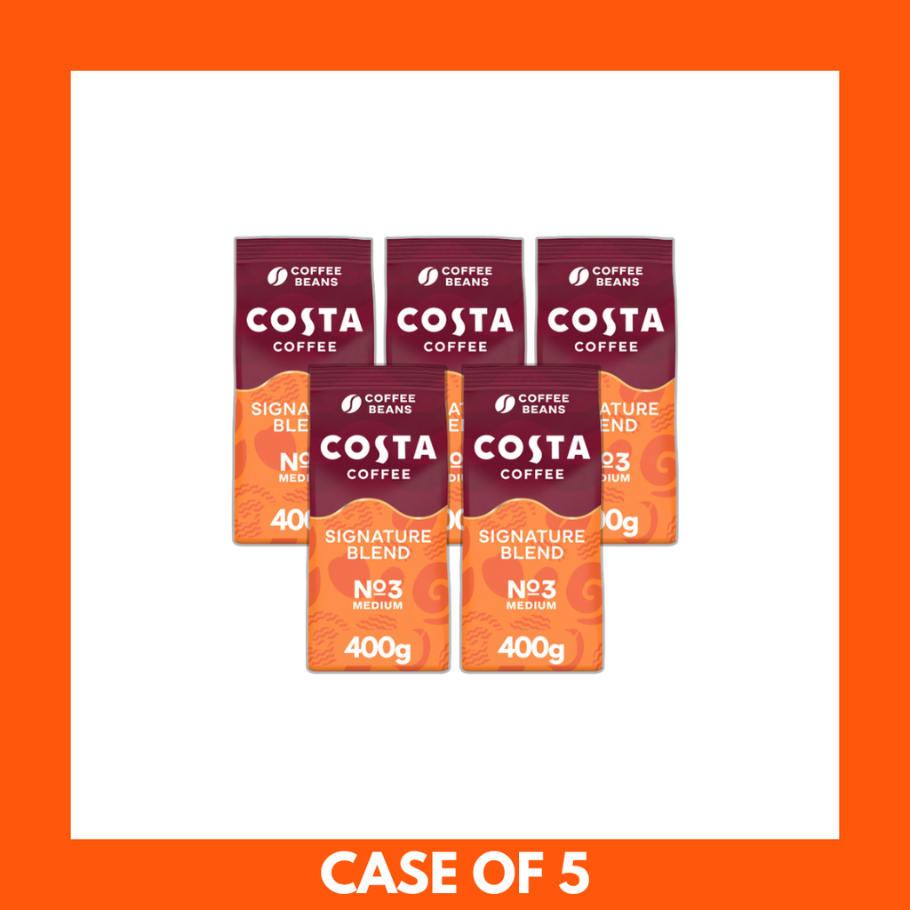 Costa Signature Blend Coffee Beans 5 x 400g