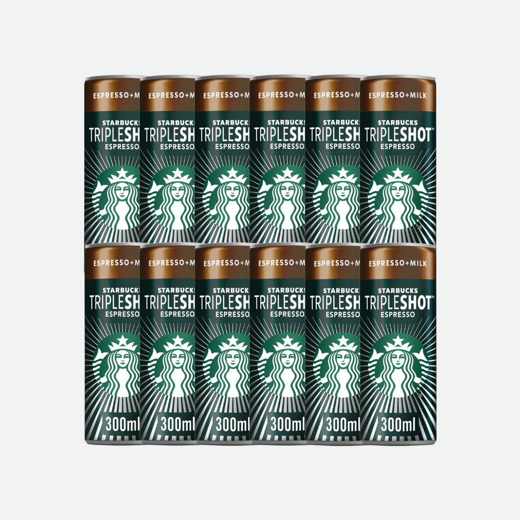Starbucks Tripleshot Espresso Iced Coffee 300ml x 12