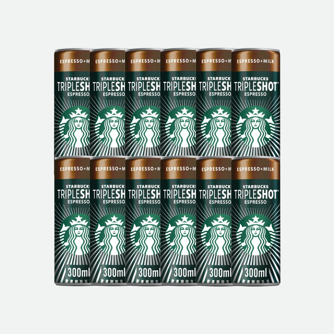 Starbucks Tripleshot Espresso Iced Coffee 300ml x 12