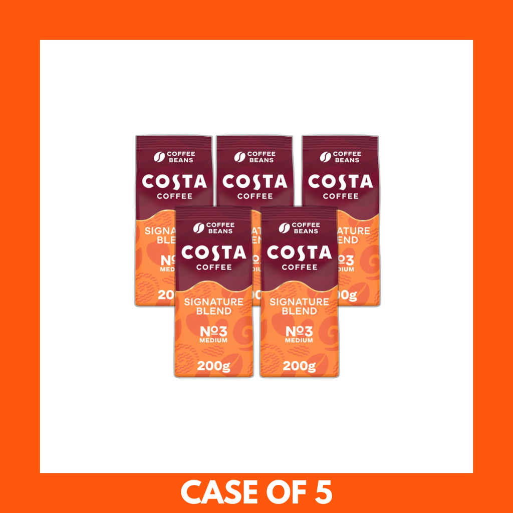 Costa Signature Blend Coffee Beans 5 x 200g
