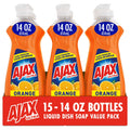 Ajax Ultra Dish Liquid, Orange Scent - 14 fl oz