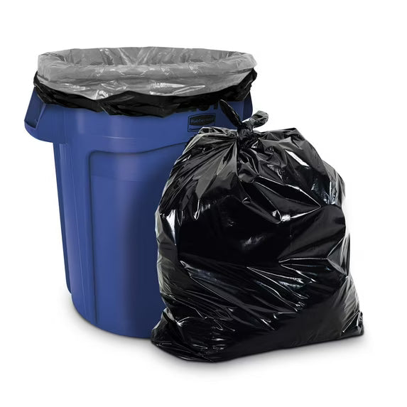 Heavy-Duty Garbage Bags - 26 Gallon Capacity, 10 Count