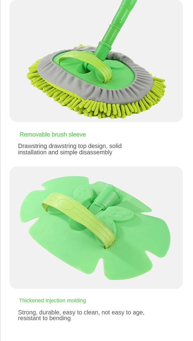 Car Cleaning Brush Detailing Adjustable Super absorbent Car Wash Brush Telescoping Long Handle Cleaning Mop Auto Accessories