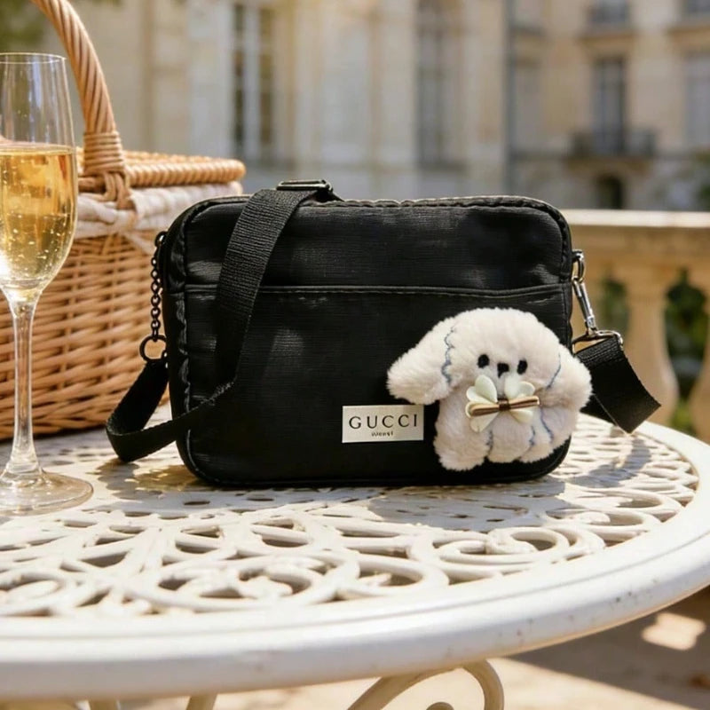 Gucci Stain Resistant Multi Compartment Cosmetic Bag Detachable Shoulder Strap For Daily Commute Dating Luxury Gift For Women