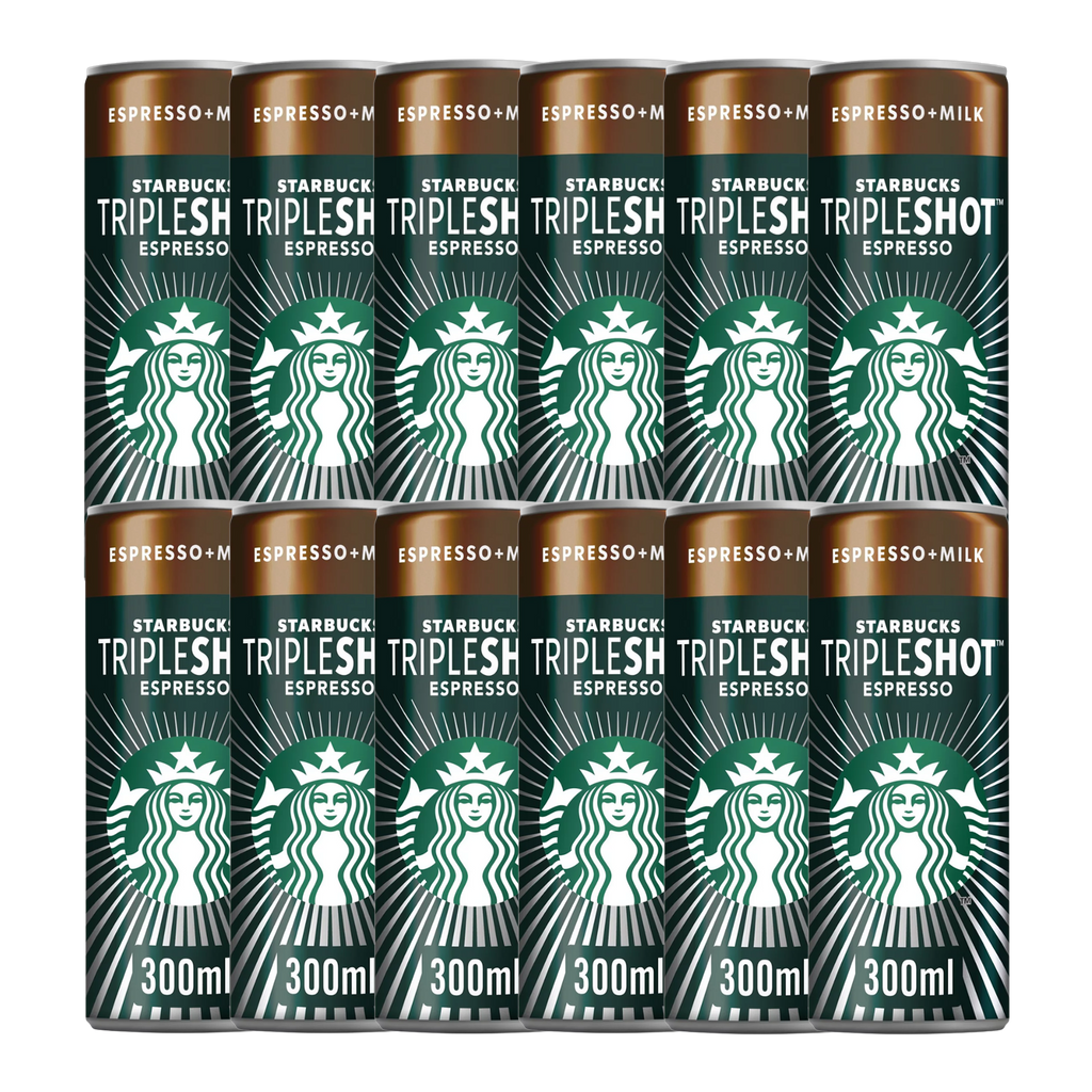 Starbucks Tripleshot Espresso Iced Coffee 300ml x 12