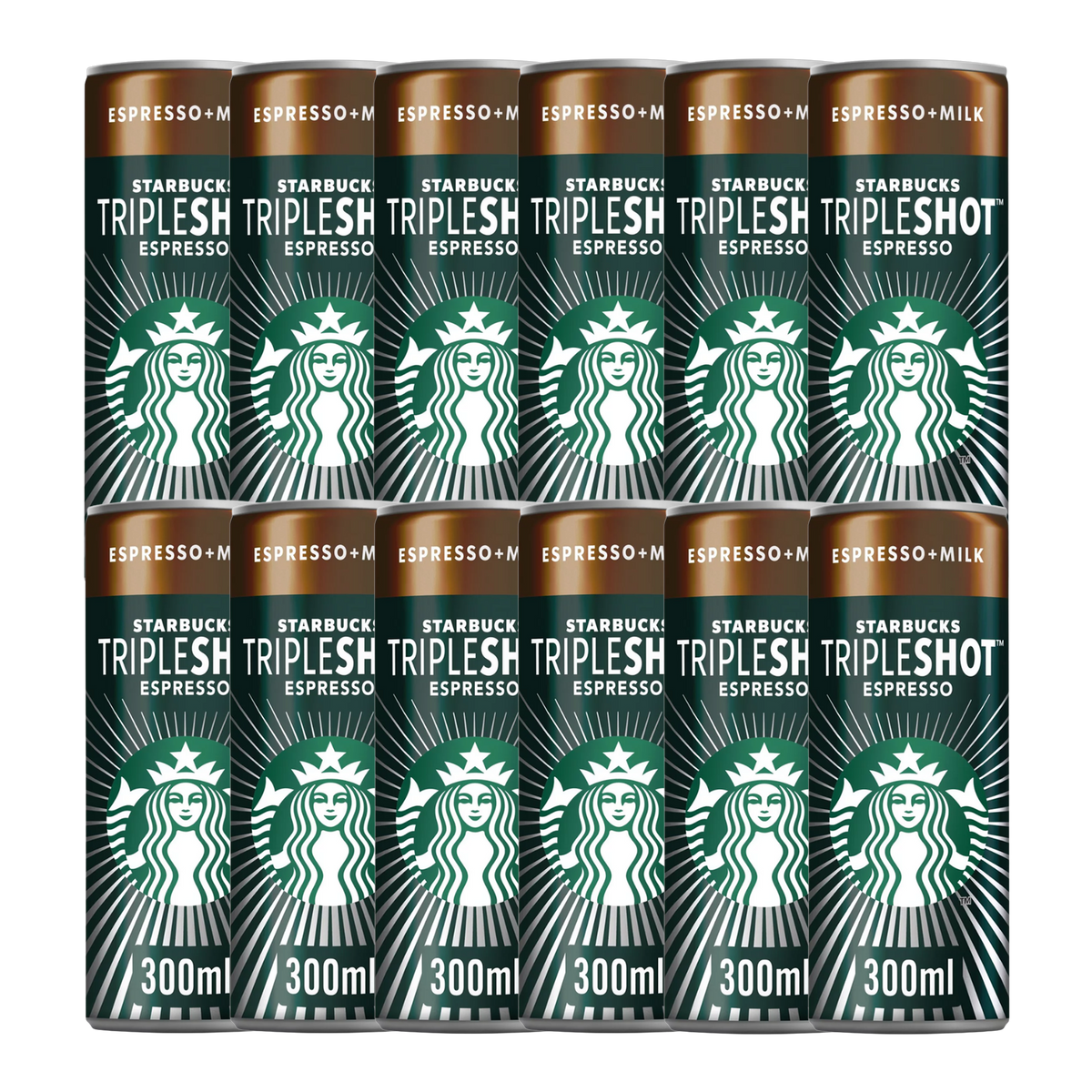 Starbucks Tripleshot Espresso Iced Coffee 300ml x 12
